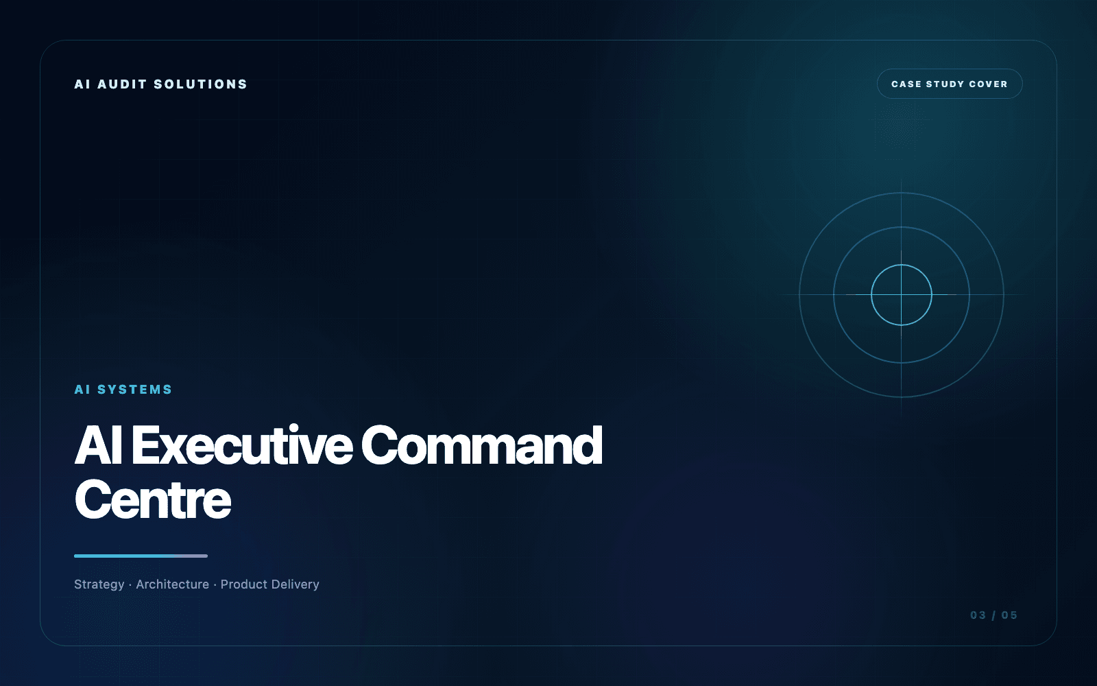 AI Executive Command Centre case study cover