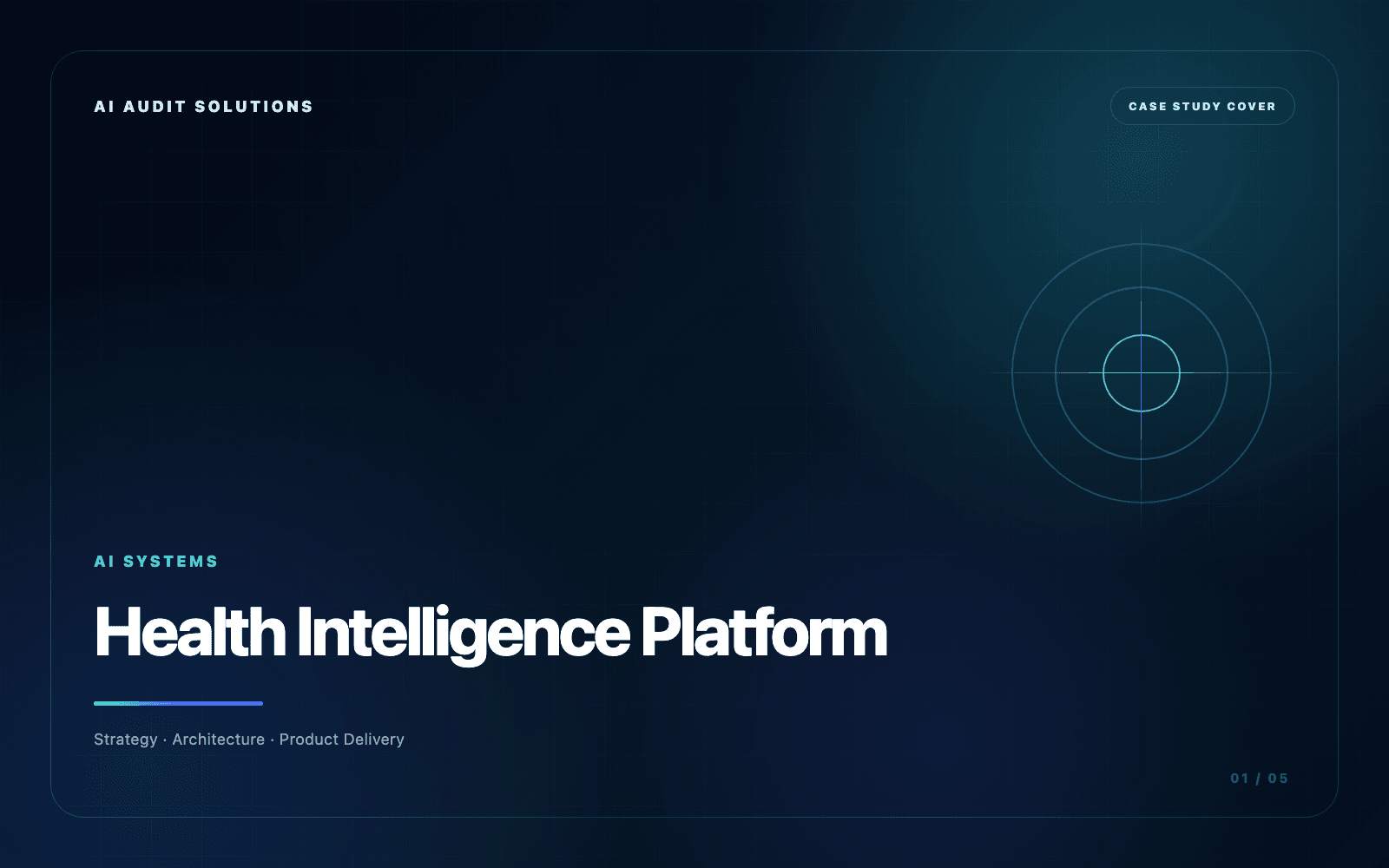 Health Intelligence Platform case study cover
